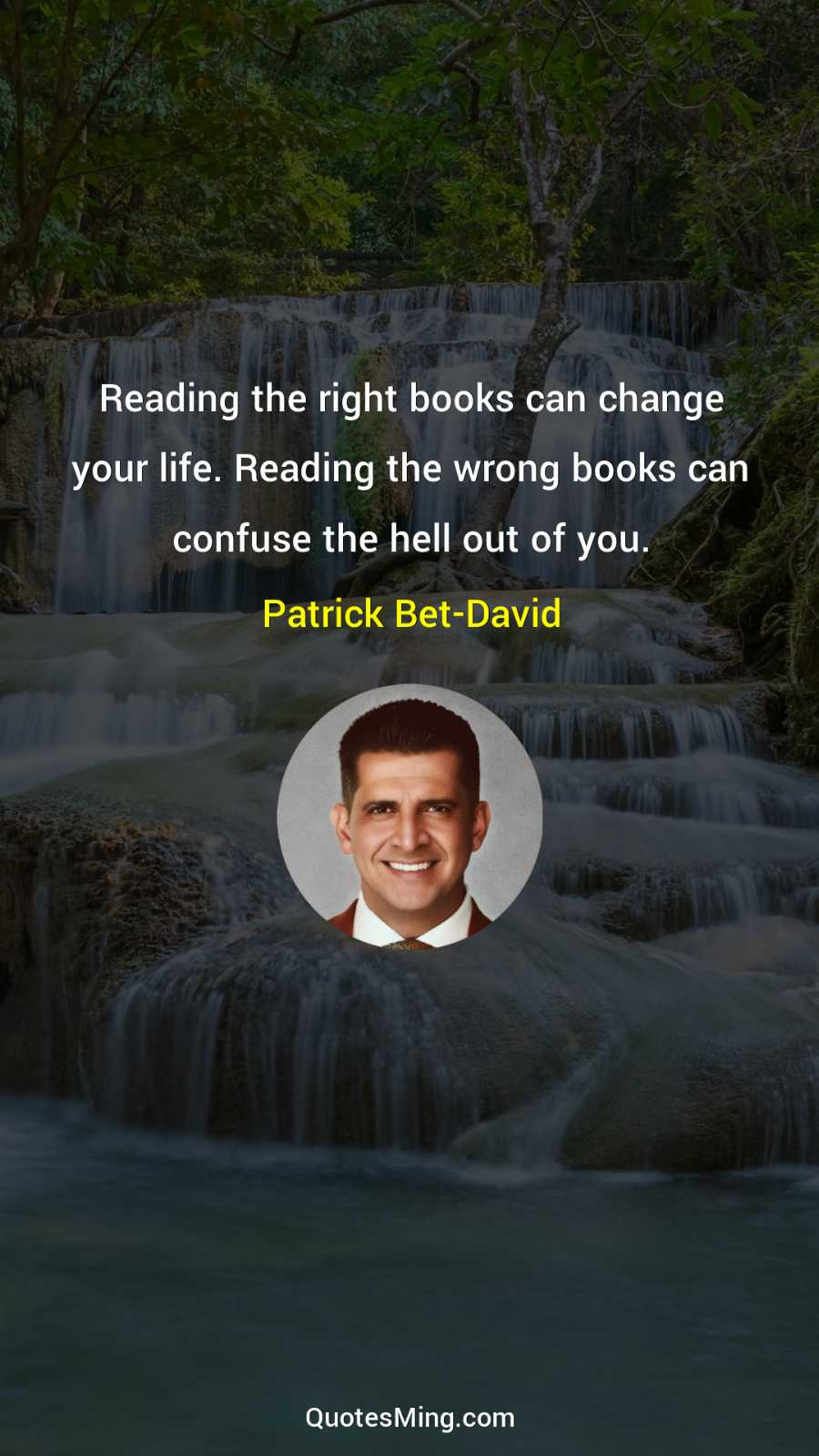 Reading the right books can change your life Reading the