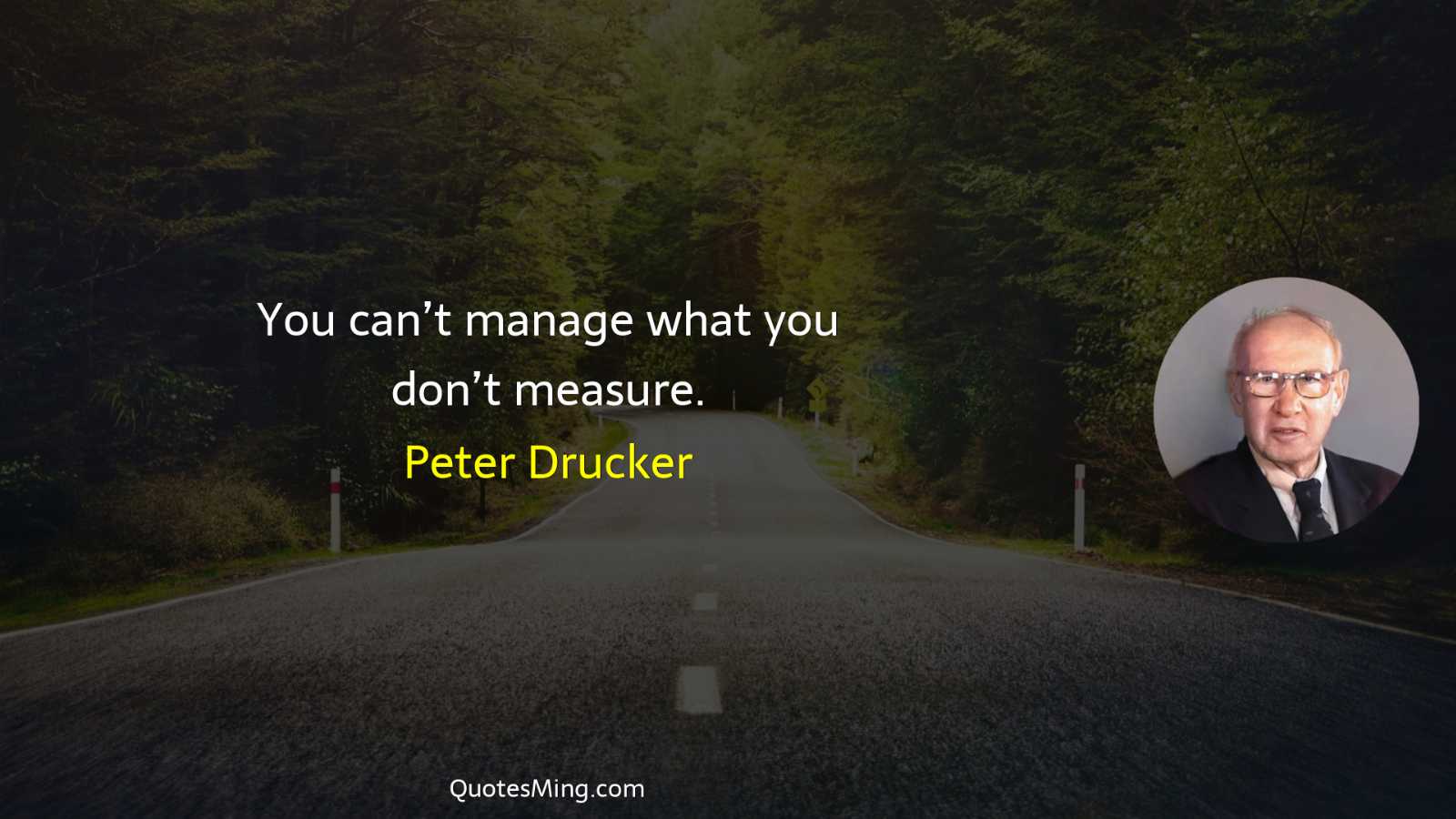 You can’t manage what you don’t measure