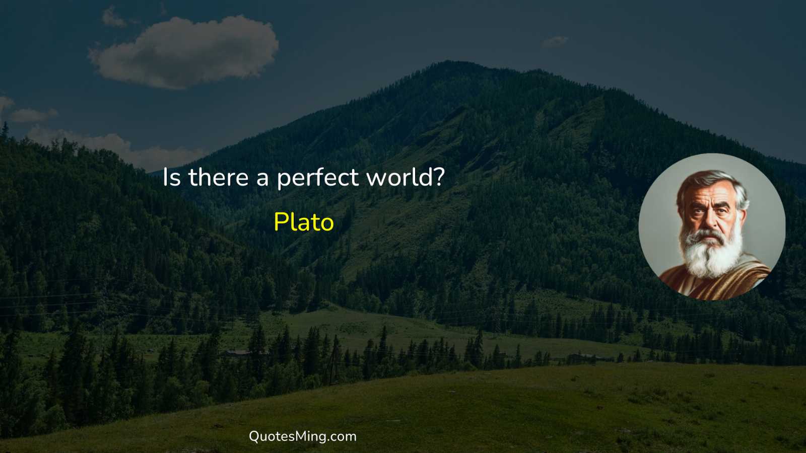 Is there a perfect world?