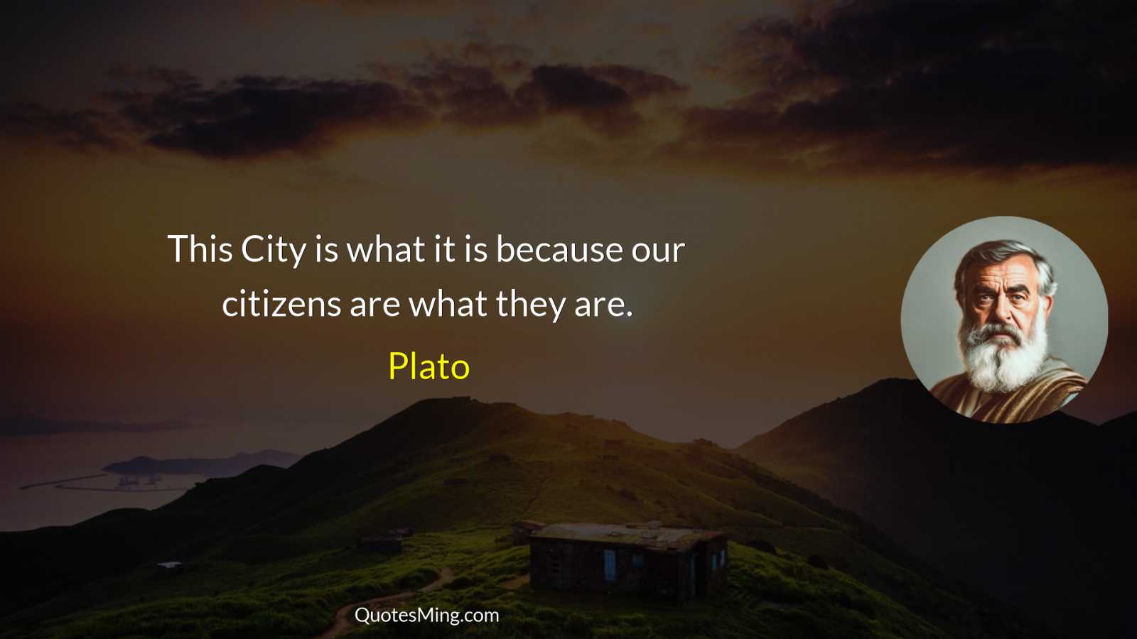 This City is what it is because our citizens are