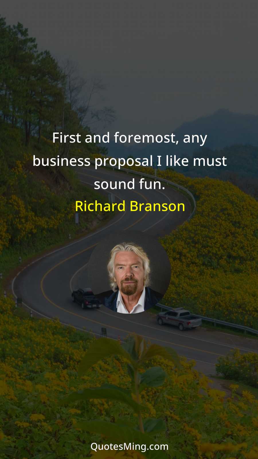 First and foremost any business proposal I like must sound