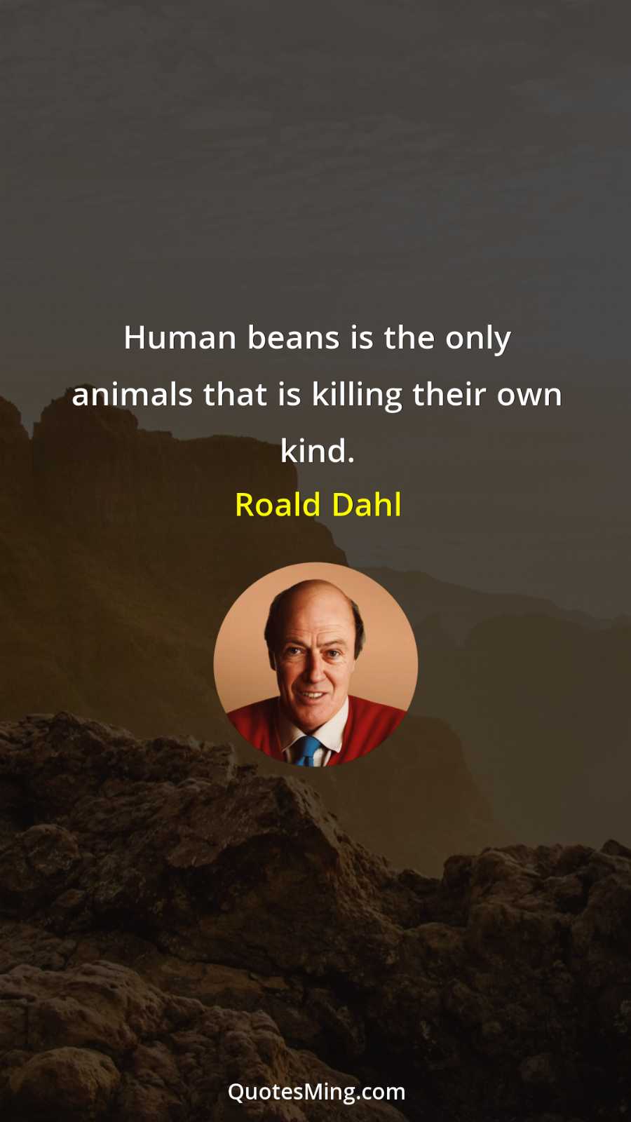 Human beans is the only animals that is killing their