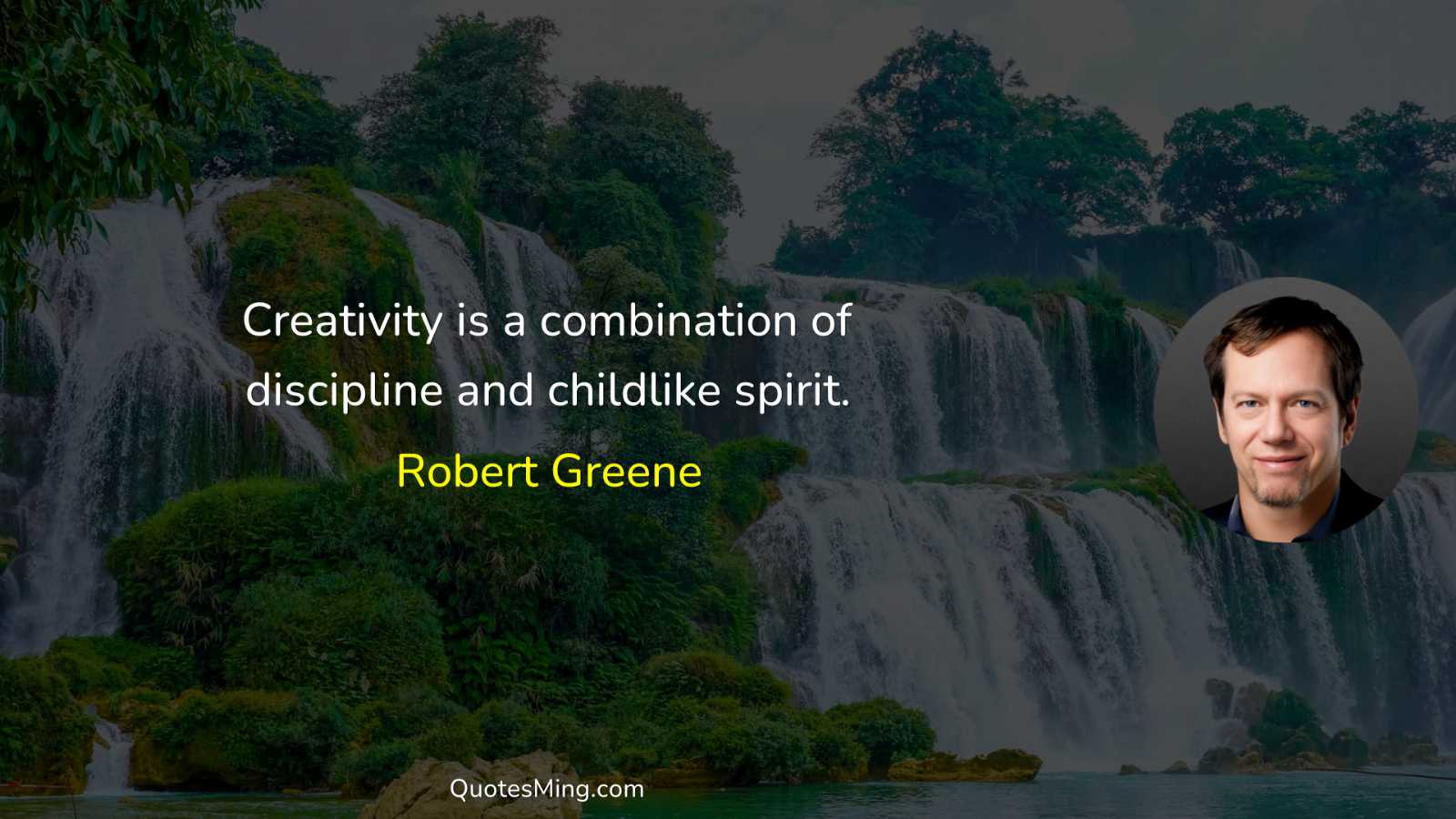 Creativity is a combination of discipline and childlike spirit