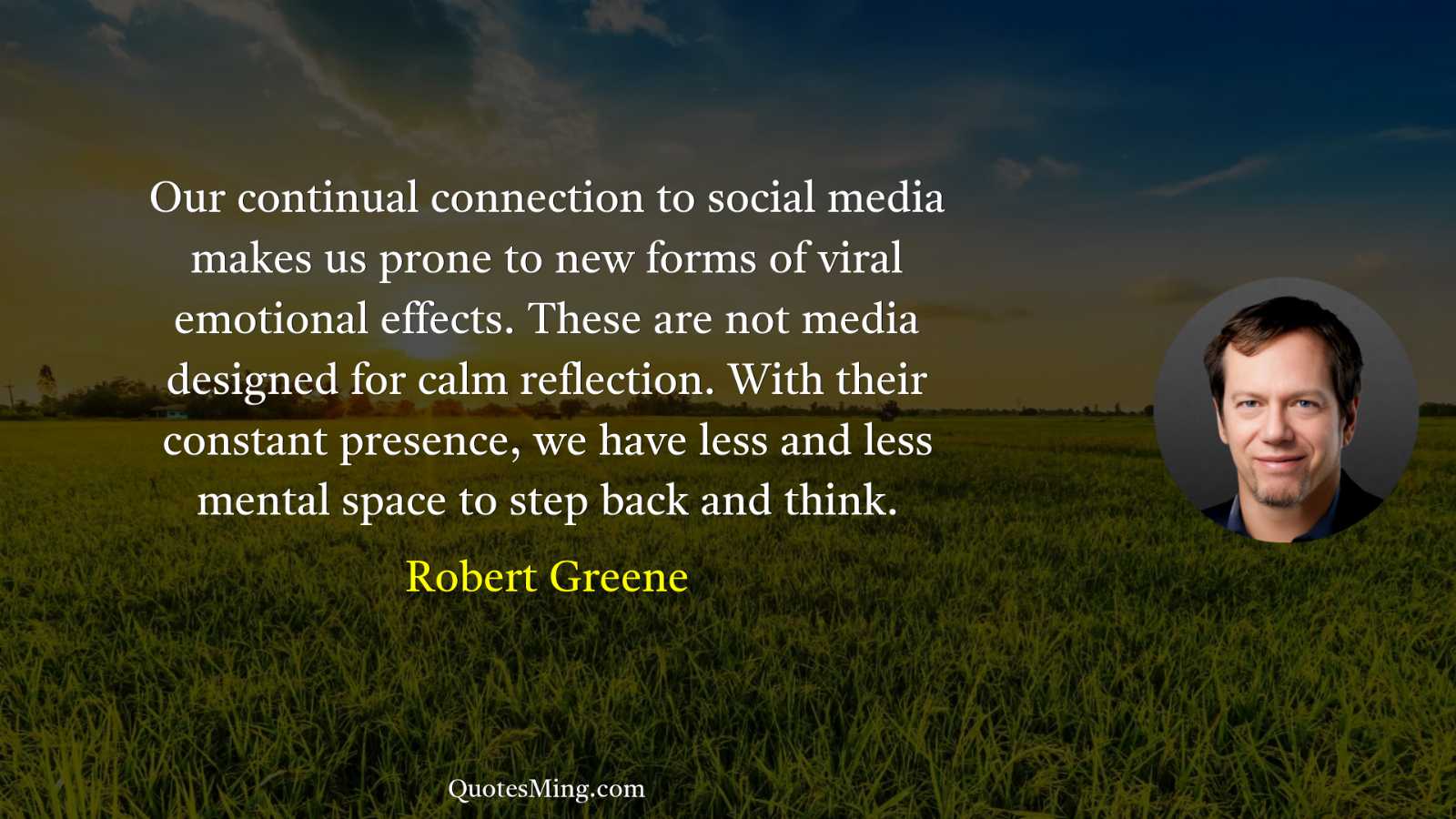 Our continual connection to social media makes us prone to