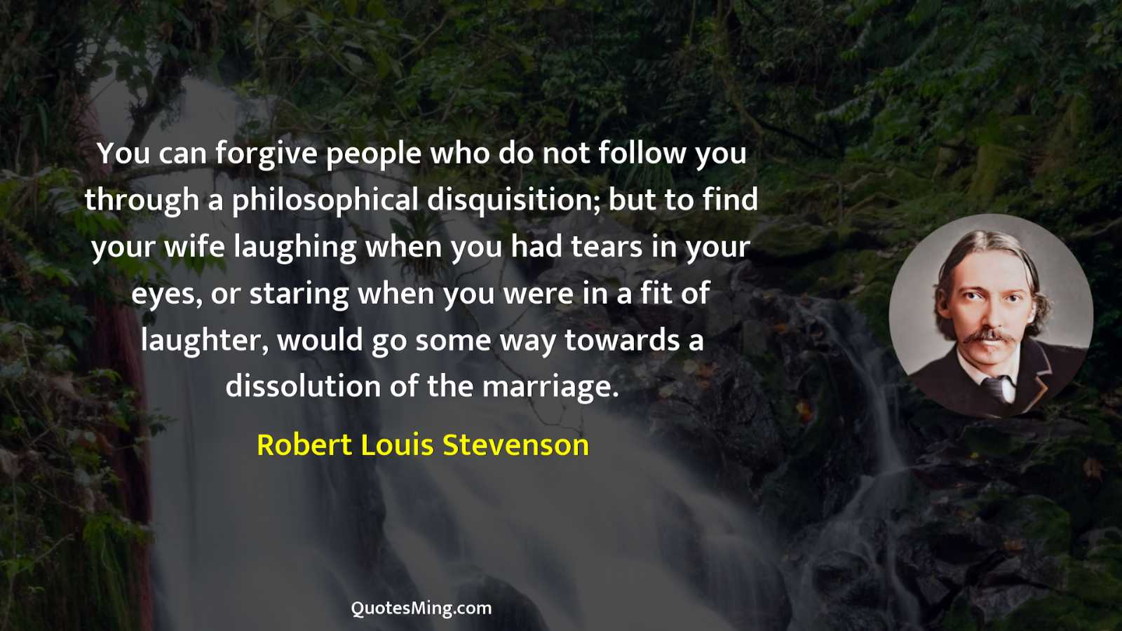 You can forgive people who do not follow you through