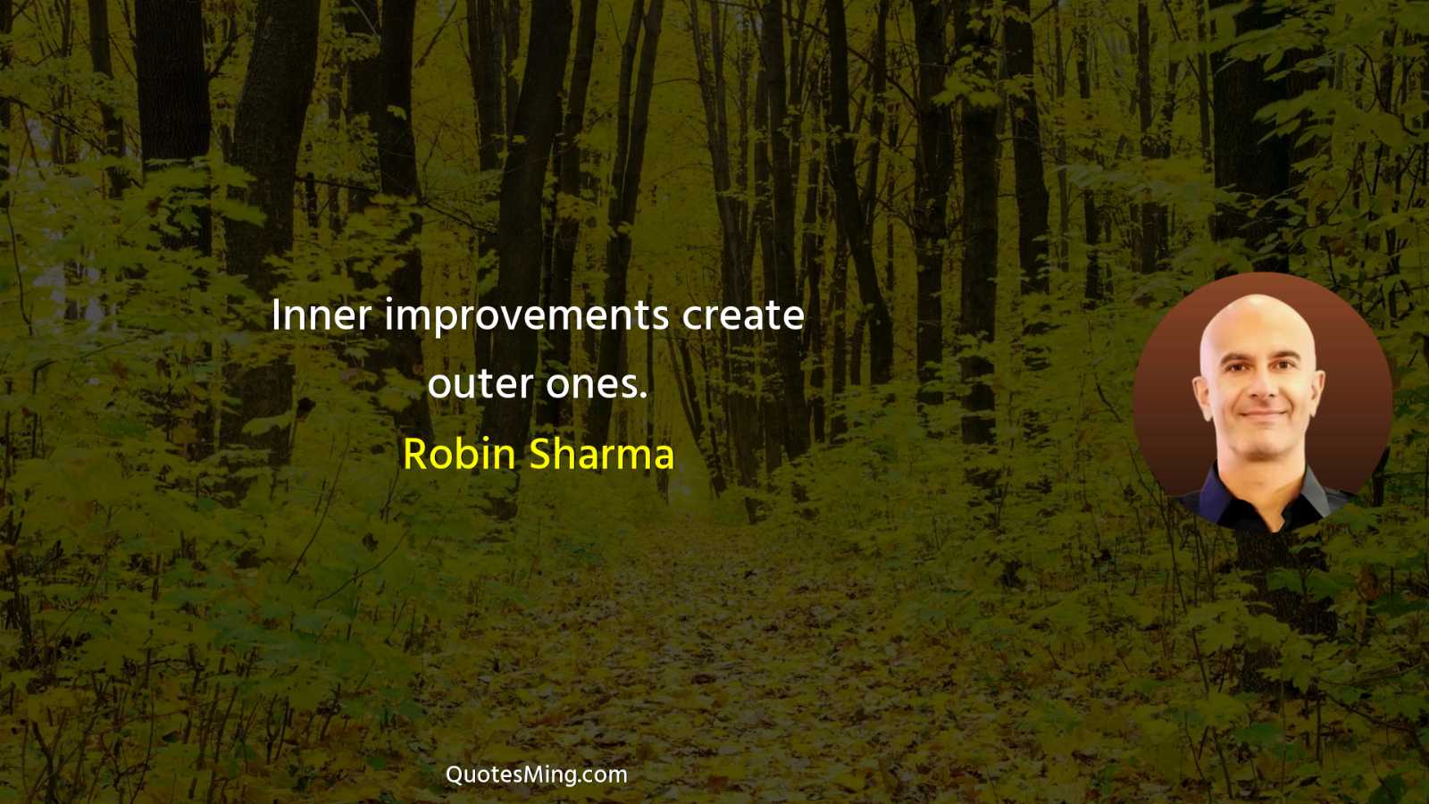 Inner improvements create outer ones