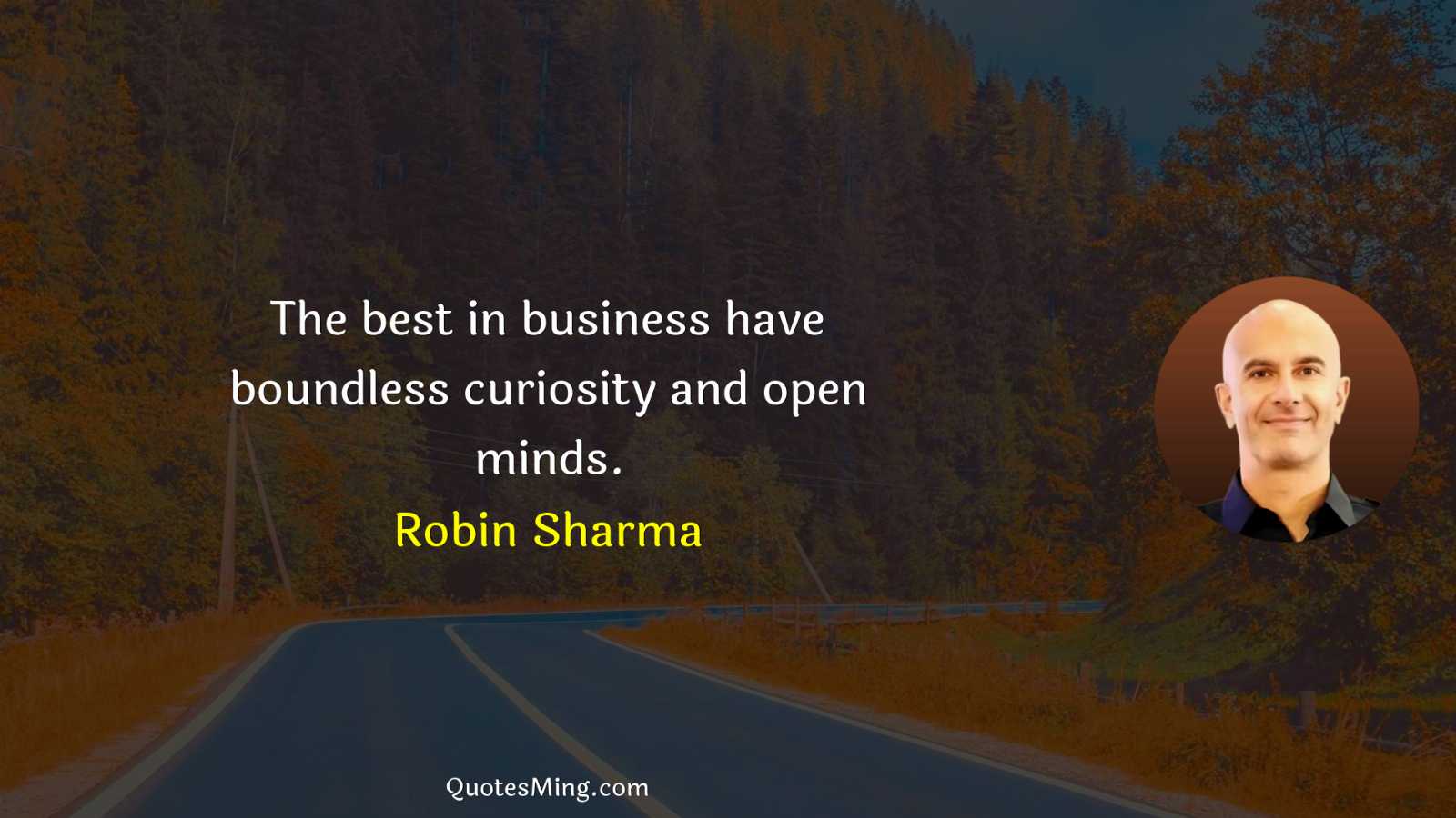 The best in business have boundless curiosity and open minds