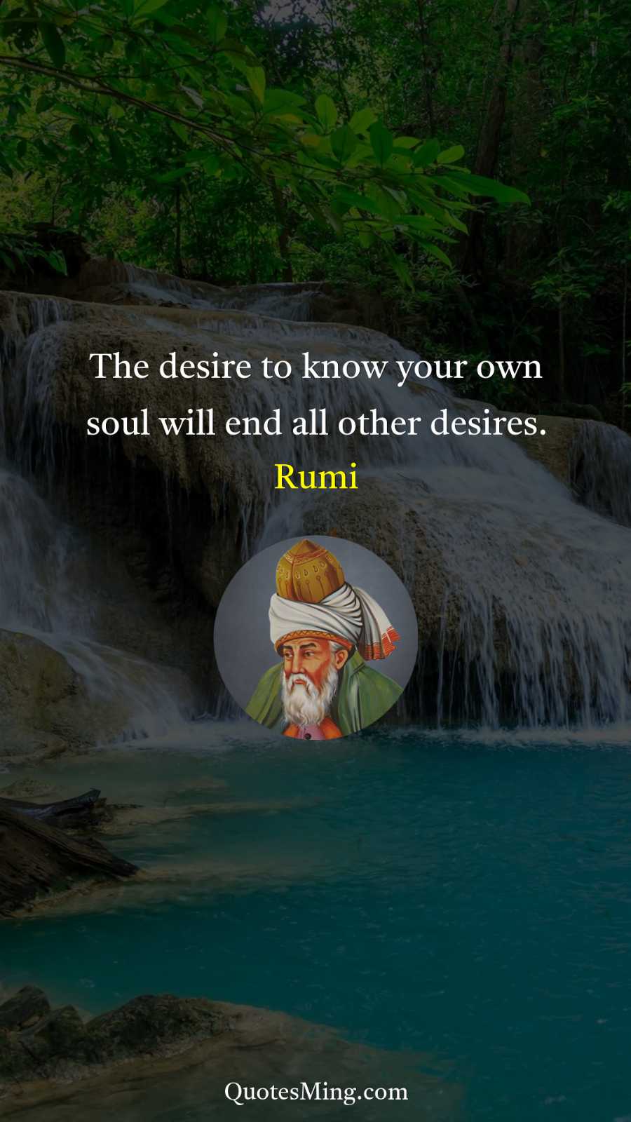 The desire to know your own soul will end all