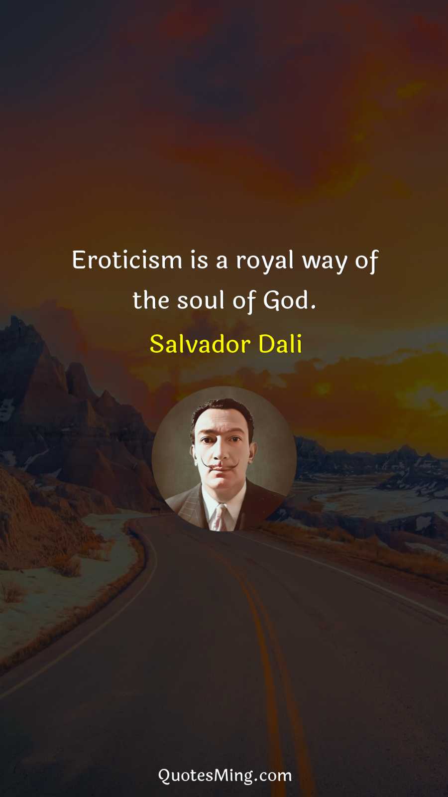 Eroticism is a royal way of the soul of God