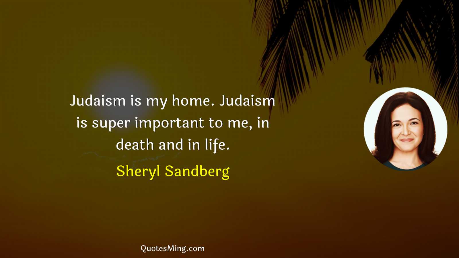 Judaism is my home Judaism is super important to me