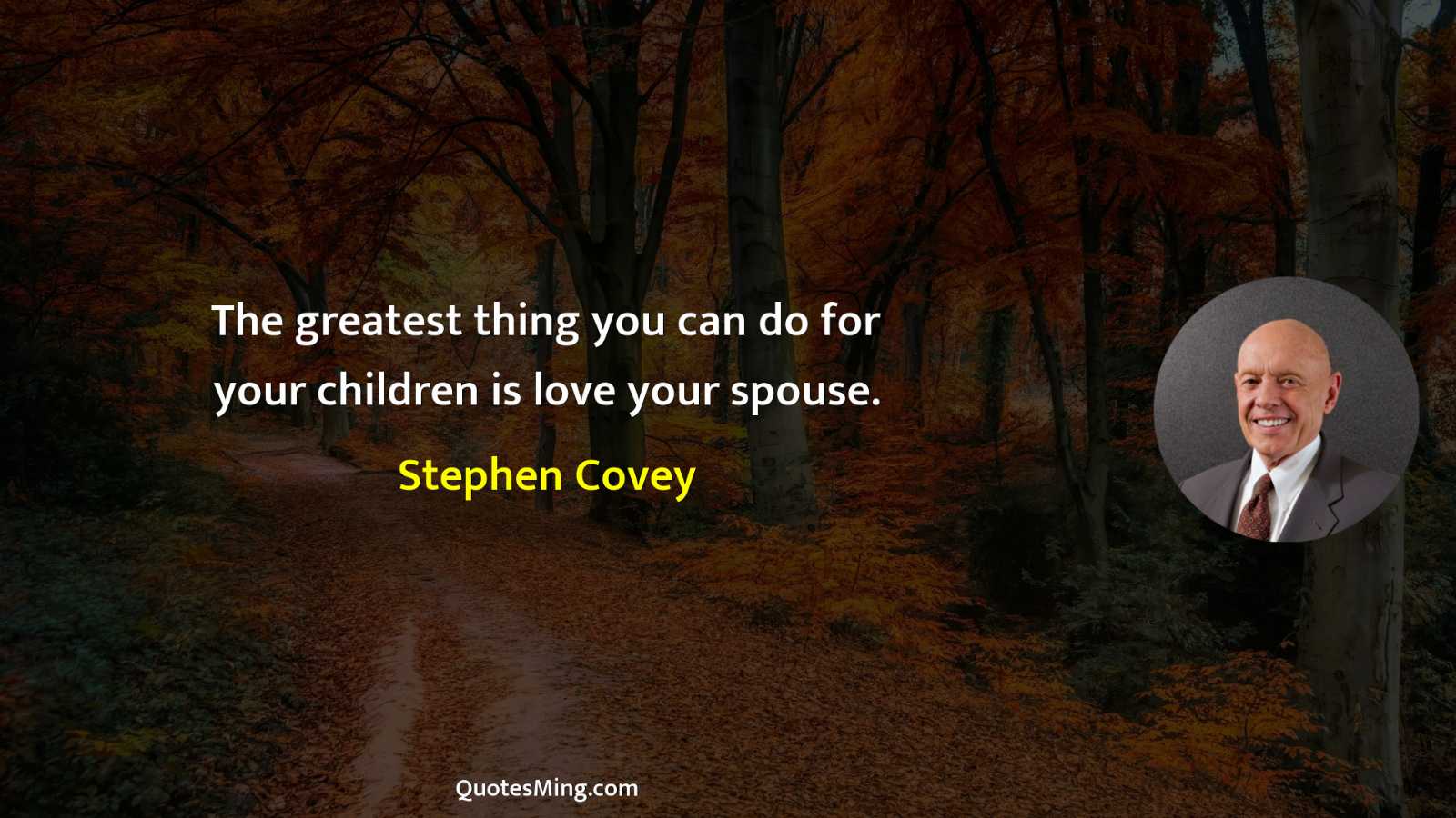 The greatest thing you can do for your children is