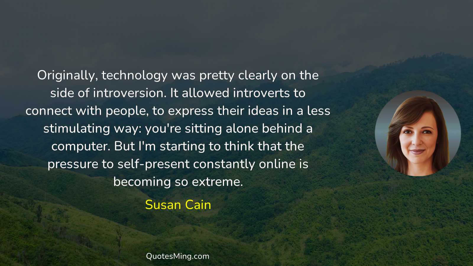 Originally technology was pretty clearly on the side of introversion