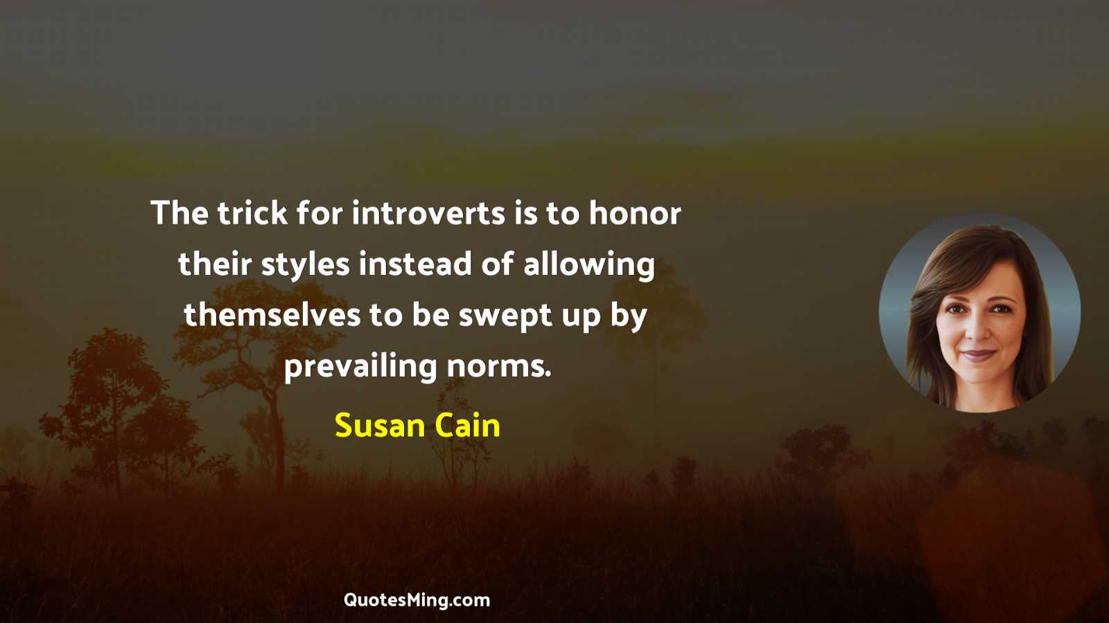 The trick for introverts is to honor their styles instead