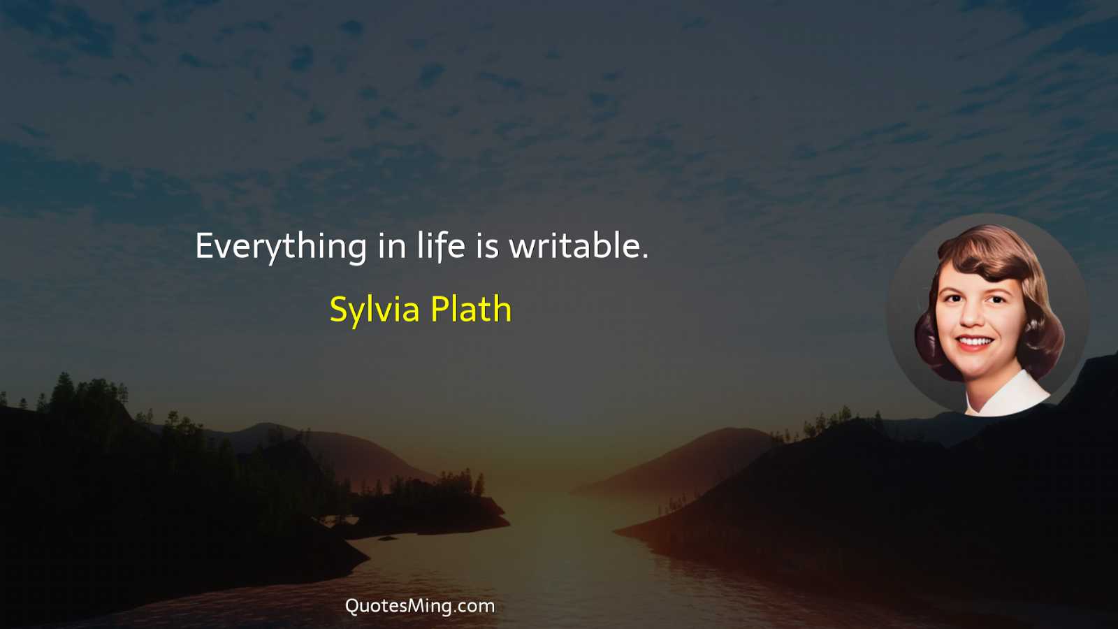 Everything in life is writable