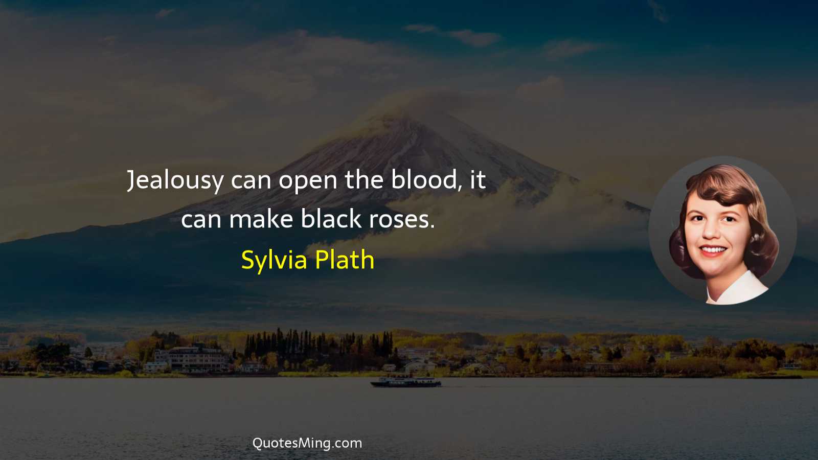 Jealousy can open the blood it can make black roses