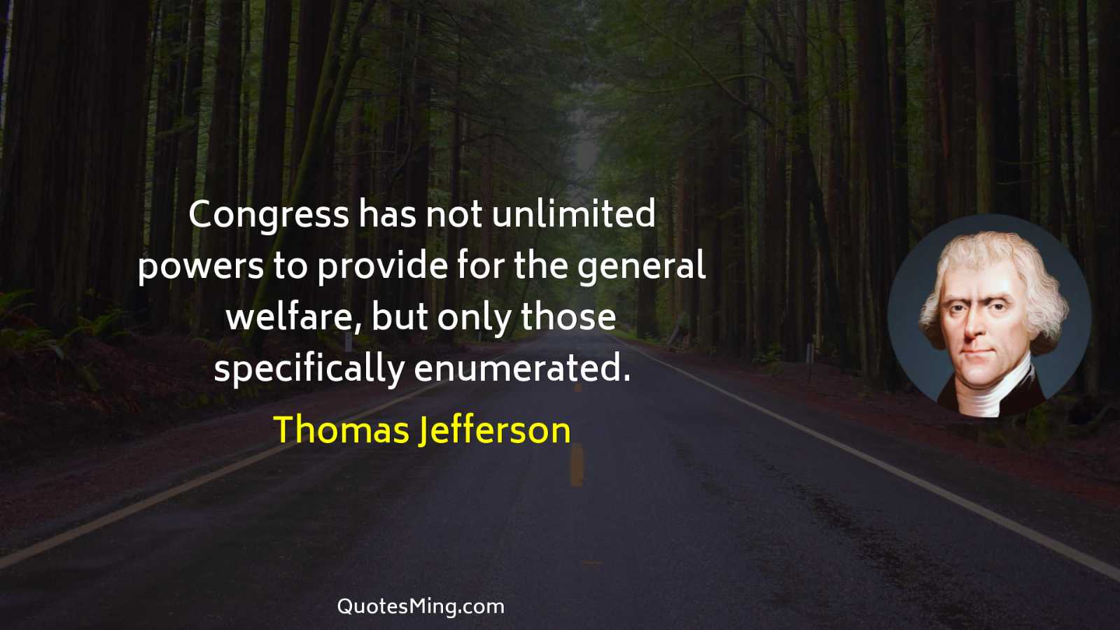 Congress has not unlimited powers to provide for the general