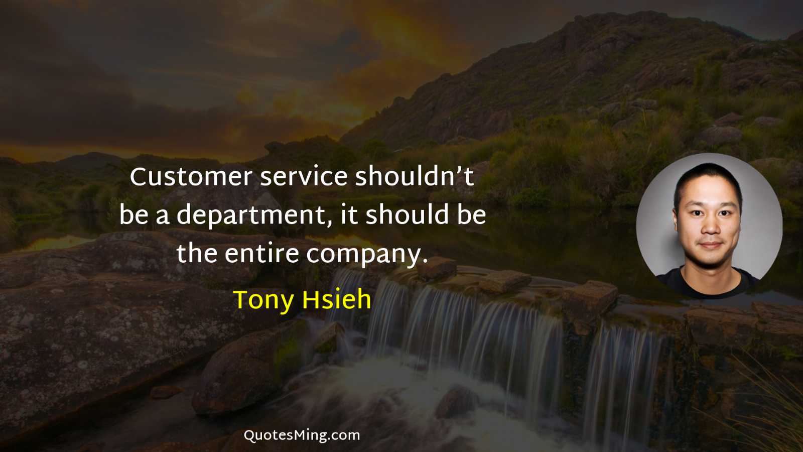 Customer service shouldn’t be a department it should be the