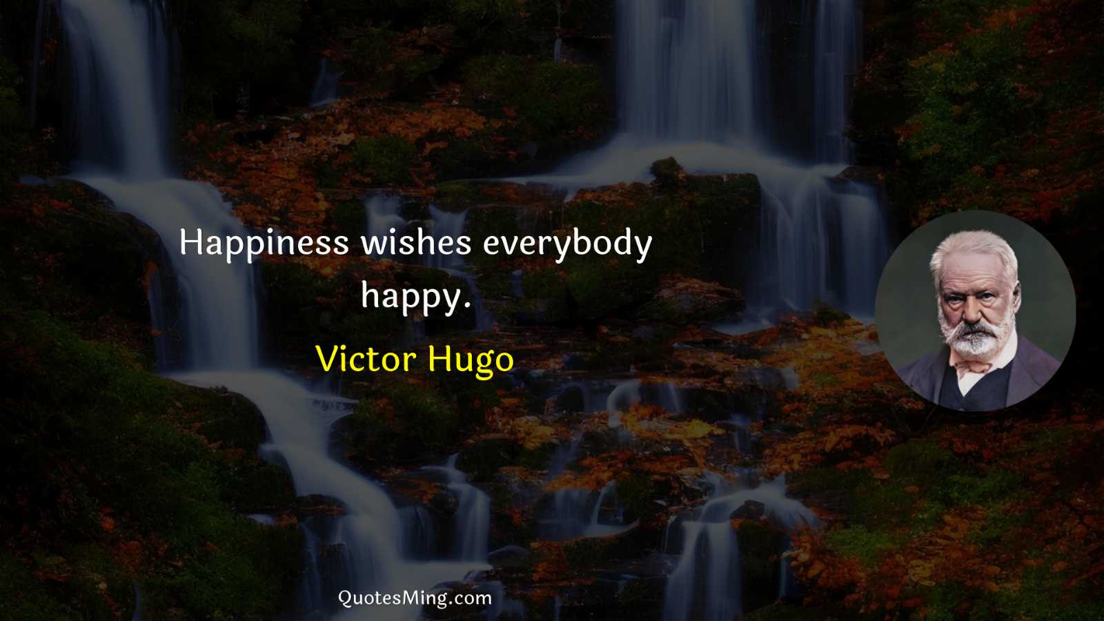 Happiness wishes everybody happy