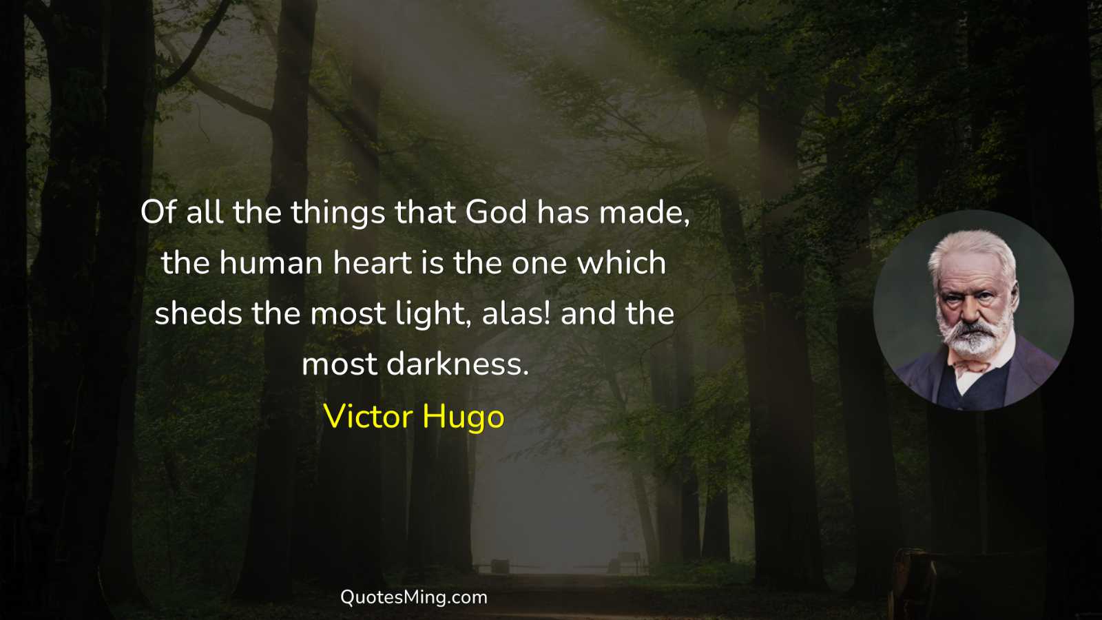 Of all the things that God has made the human