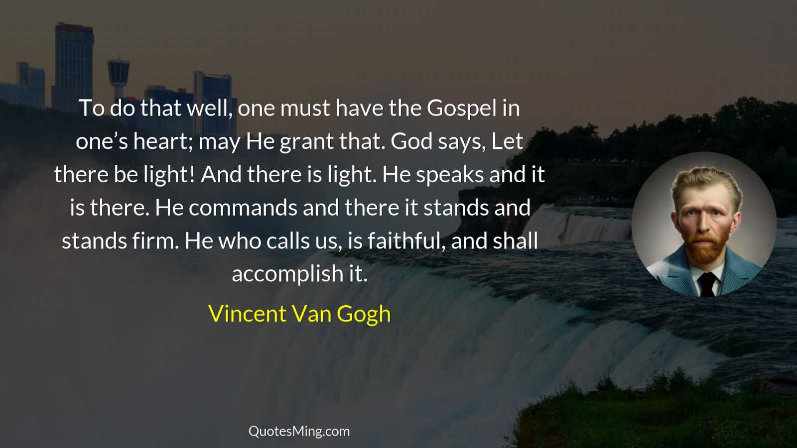 To do that well one must have the Gospel in