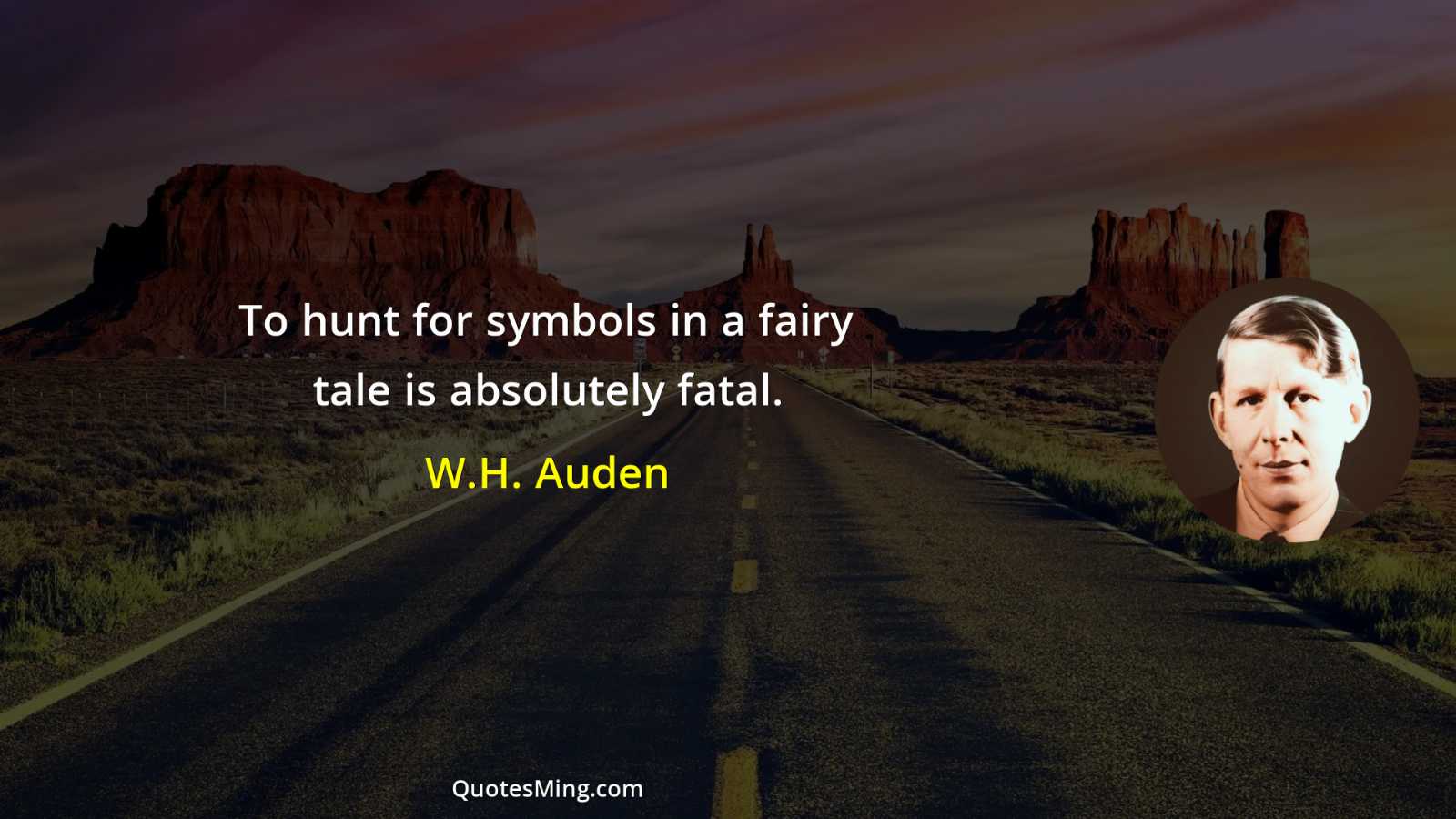 To hunt for symbols in a fairy tale is absolutely