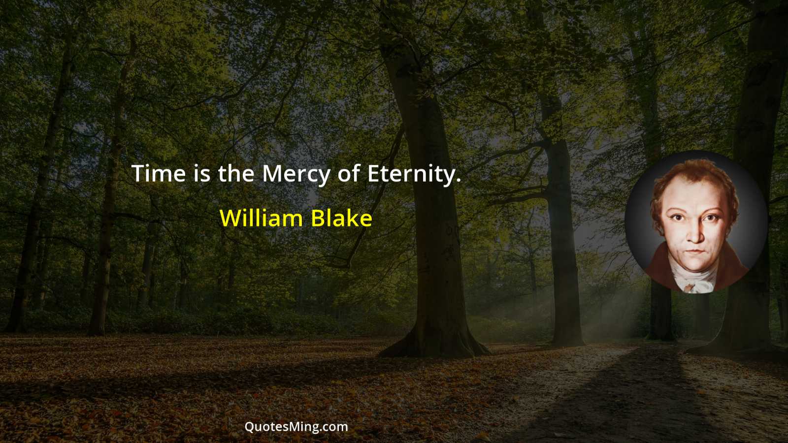 Time is the Mercy of Eternity