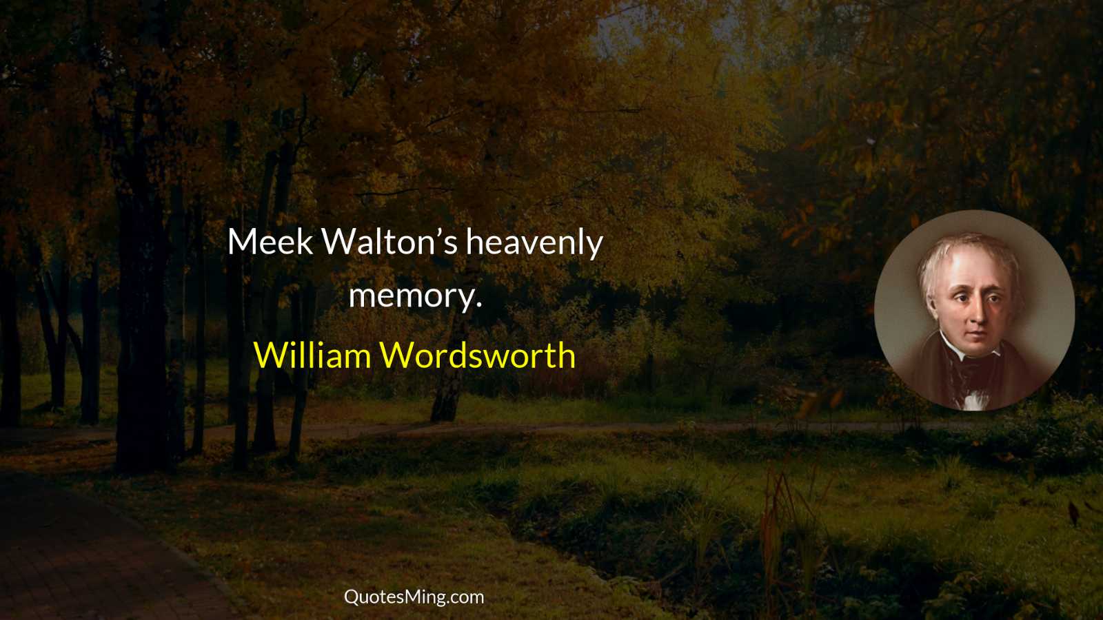 Meek Walton’s heavenly memory