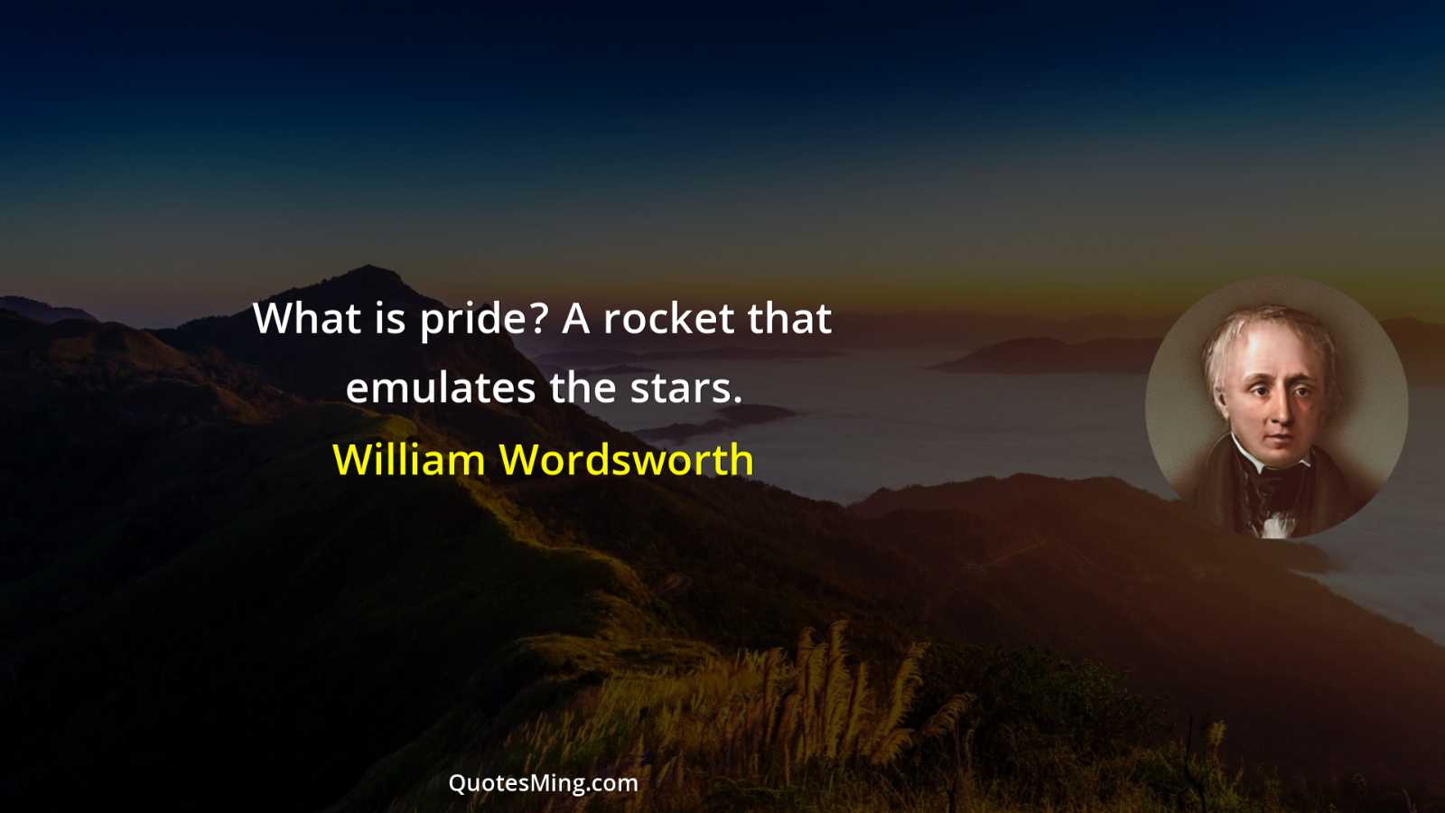 What is pride? A rocket that emulates the stars