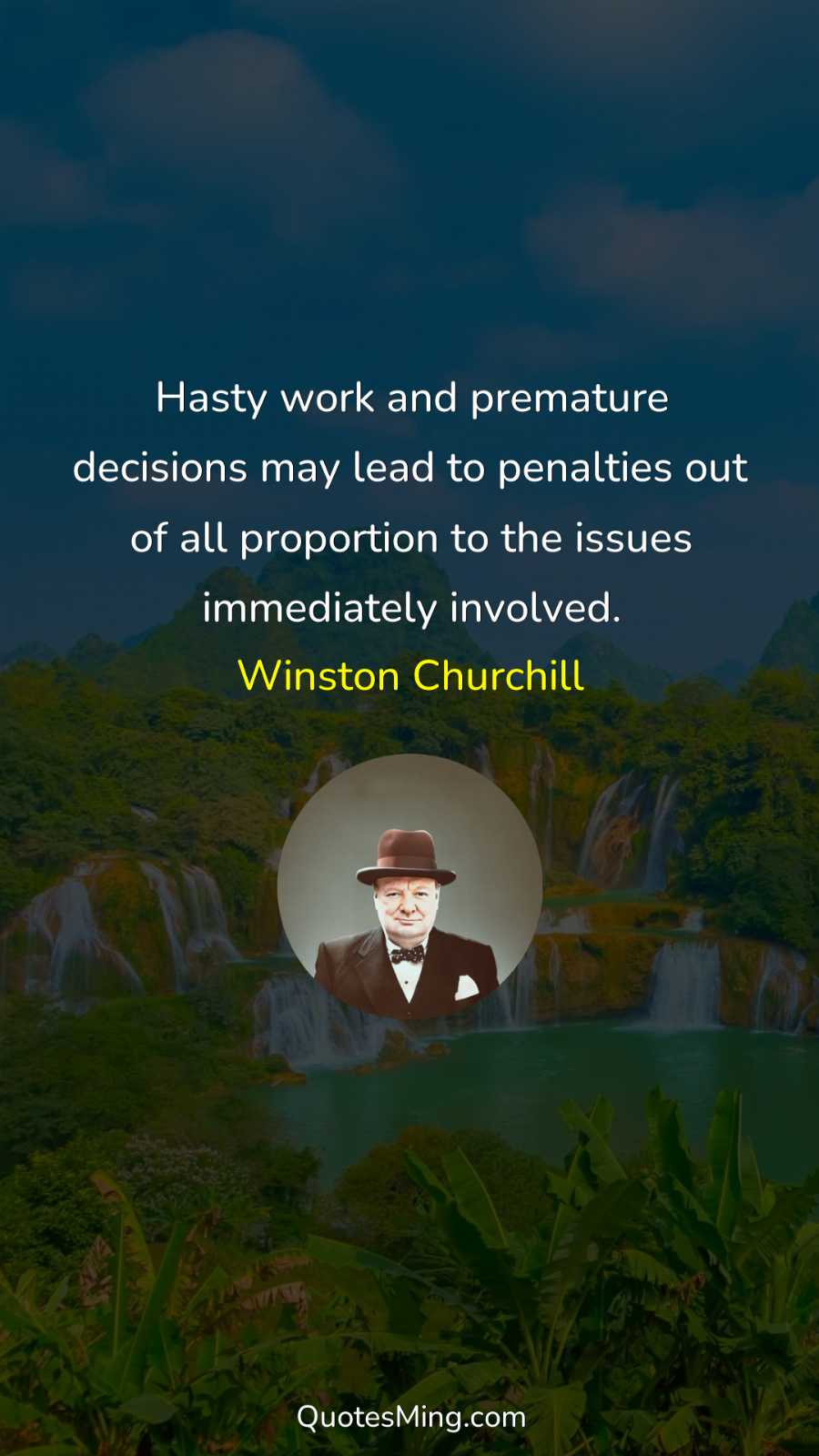 Hasty work and premature decisions may lead to penalties out