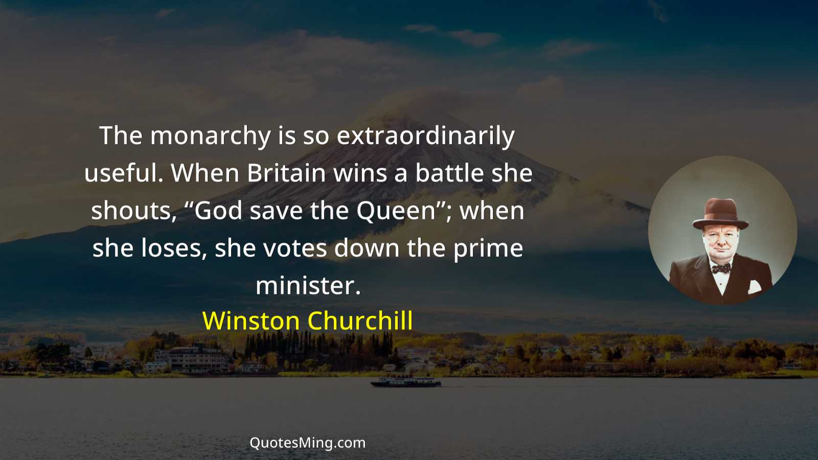 The monarchy is so extraordinarily useful When Britain wins a